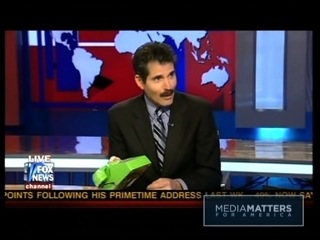 "Real journalist" John Stossel "shamelessly" copies Beck‚ has green "Al Gore phone"